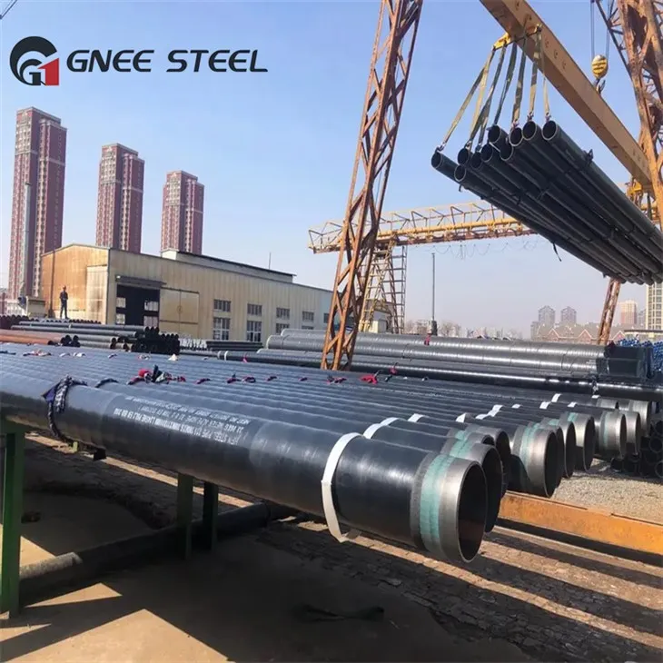 API SSAW Paip Keluli Dikimpal Lingkaran Diameter Besar